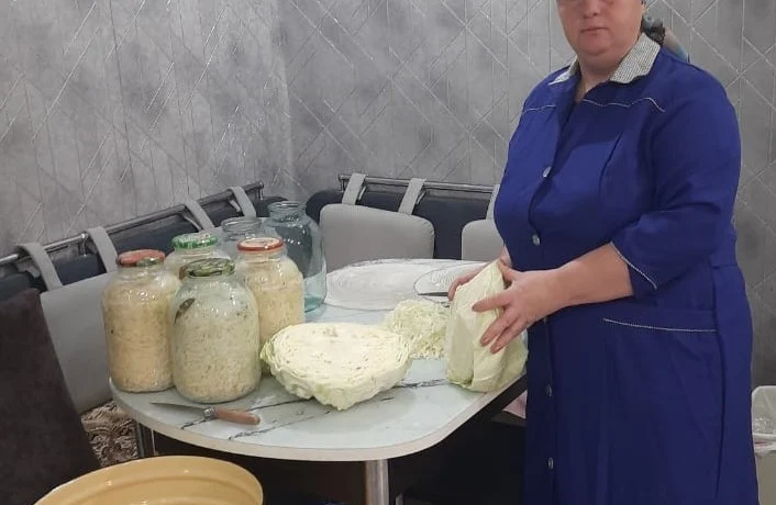Квасим капусту, даря радость подопечным Квасим капусту, даря радость подопечным
